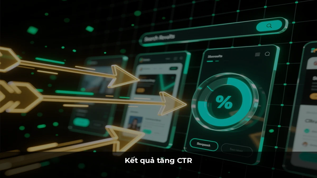 Kết quả tăng CTR
