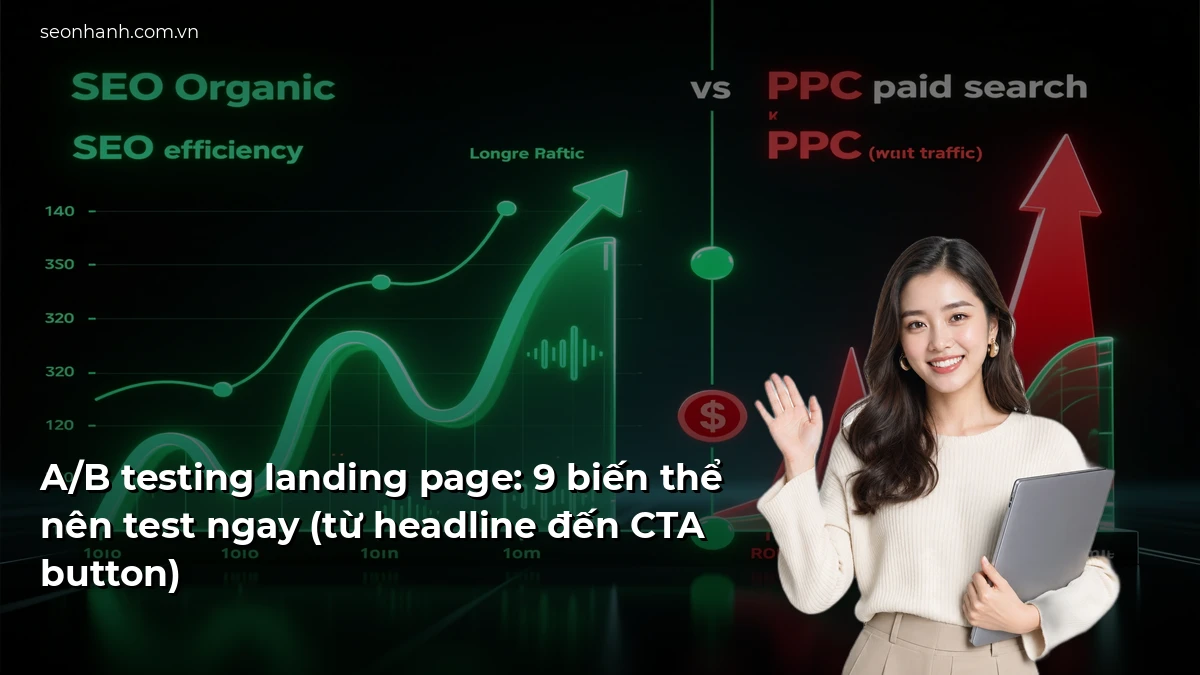 A/B testing landing page: 9 biến thể nên test ngay (từ headline đến CTA button)