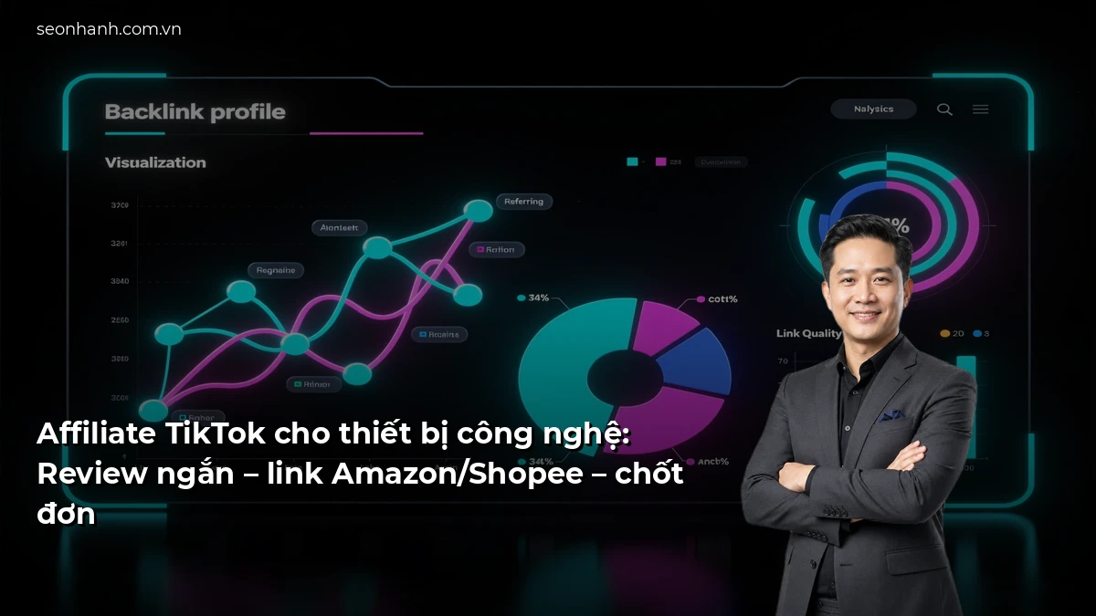Affiliate TikTok cho thiết bị công nghệ: Review ngắn – link Amazon/Shopee – chốt đơn