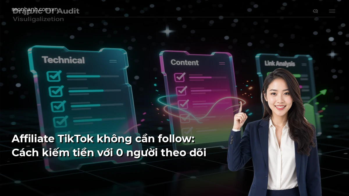 Affiliate TikTok không cần follow: Cách kiếm tiền với 0 người theo dõi