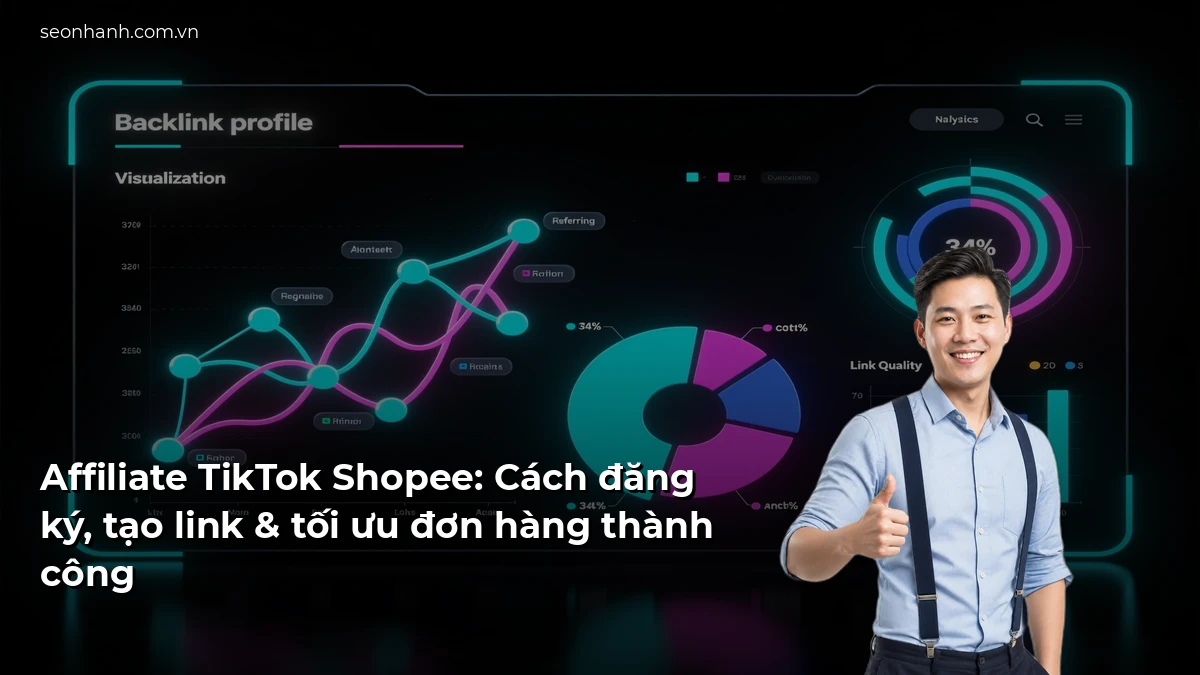 Affiliate TikTok Shopee: Cách đăng ký, tạo link & tối ưu đơn hàng thành công