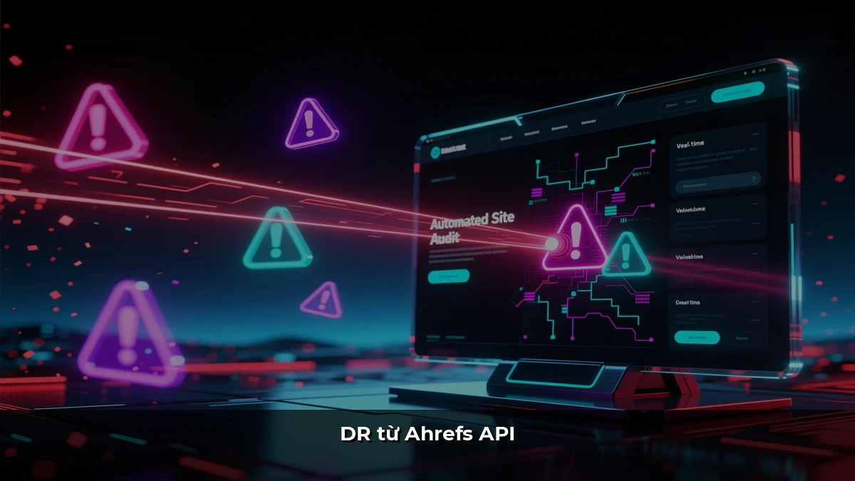 DR từ Ahrefs API