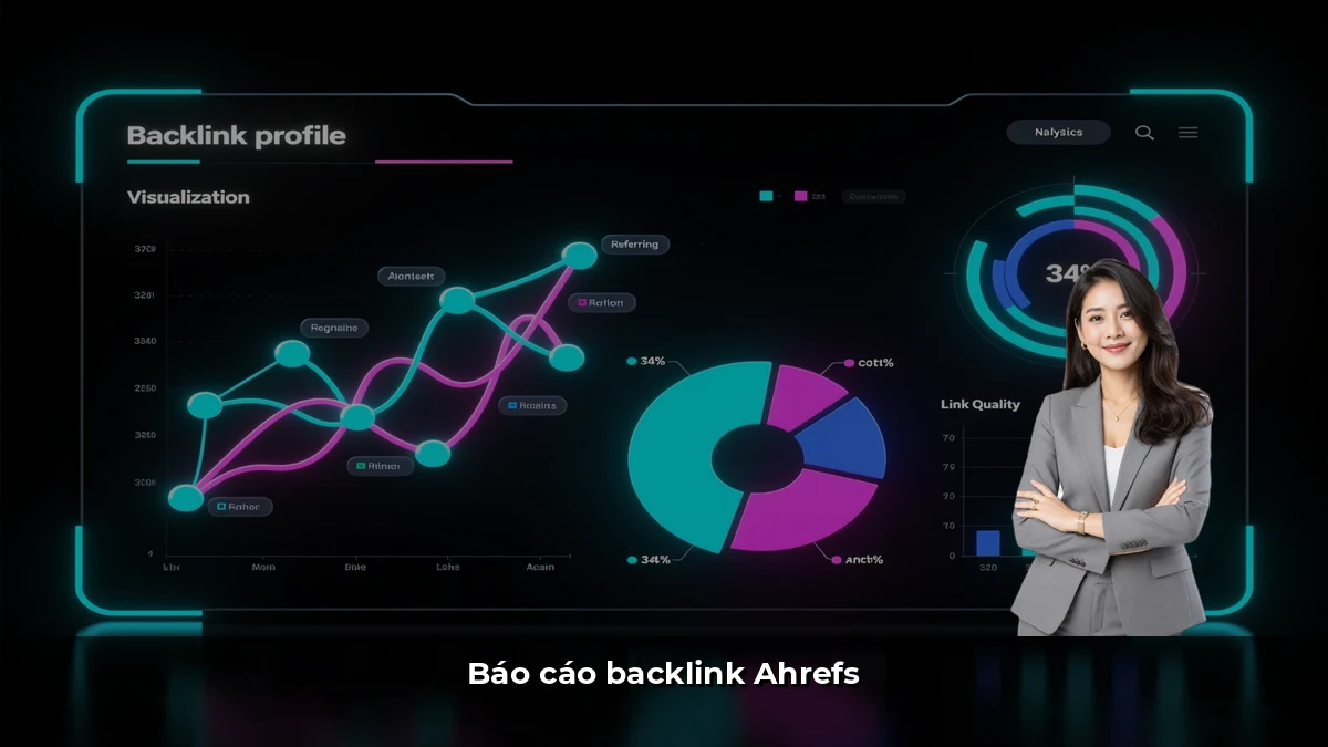 Báo cáo backlink Ahrefs