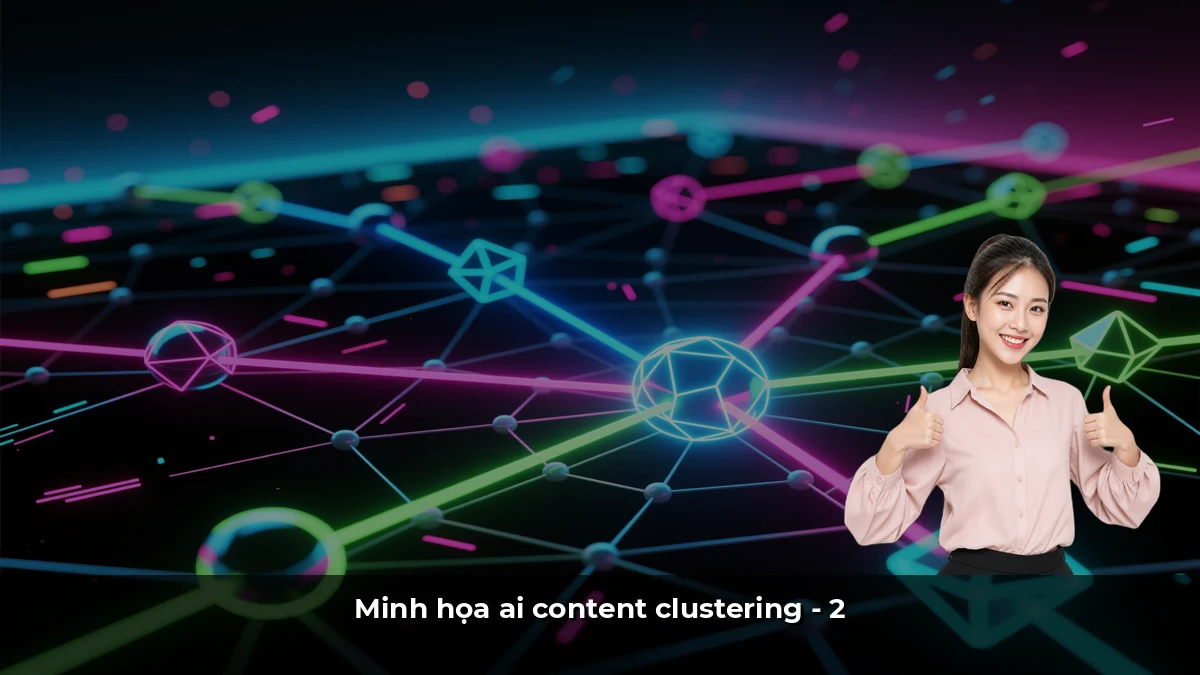 Minh họa ai content clustering - 2