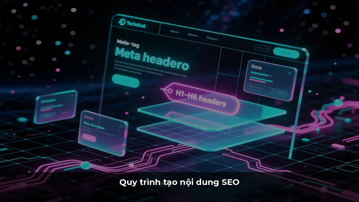 Quy trình tạo nội dung SEO