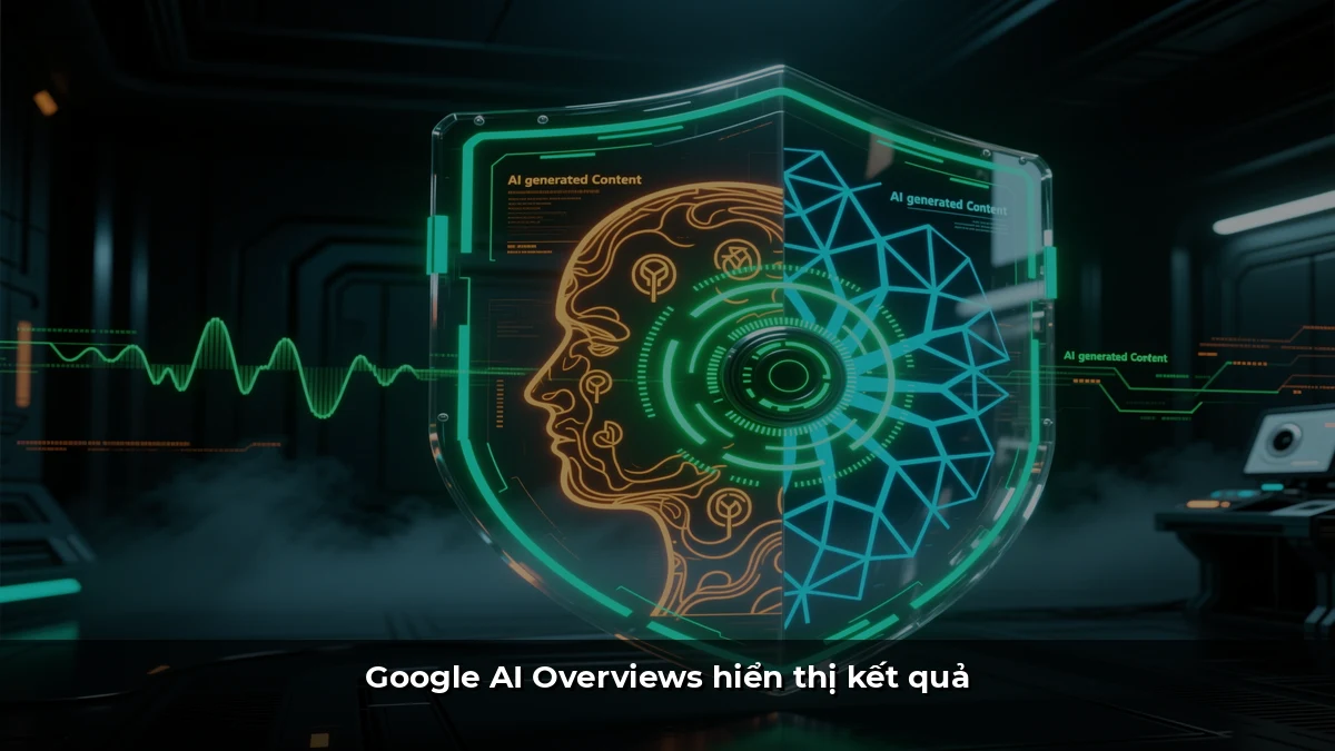 Google AI Overviews hiển thị kết quả