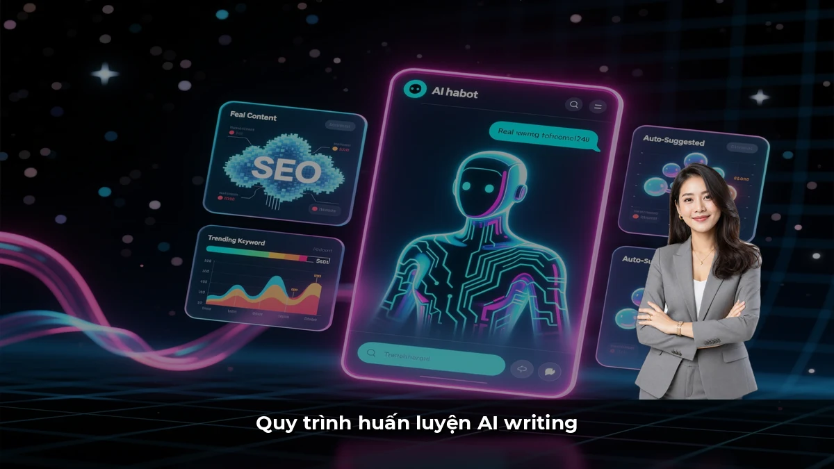 Quy trình huấn luyện AI writing
