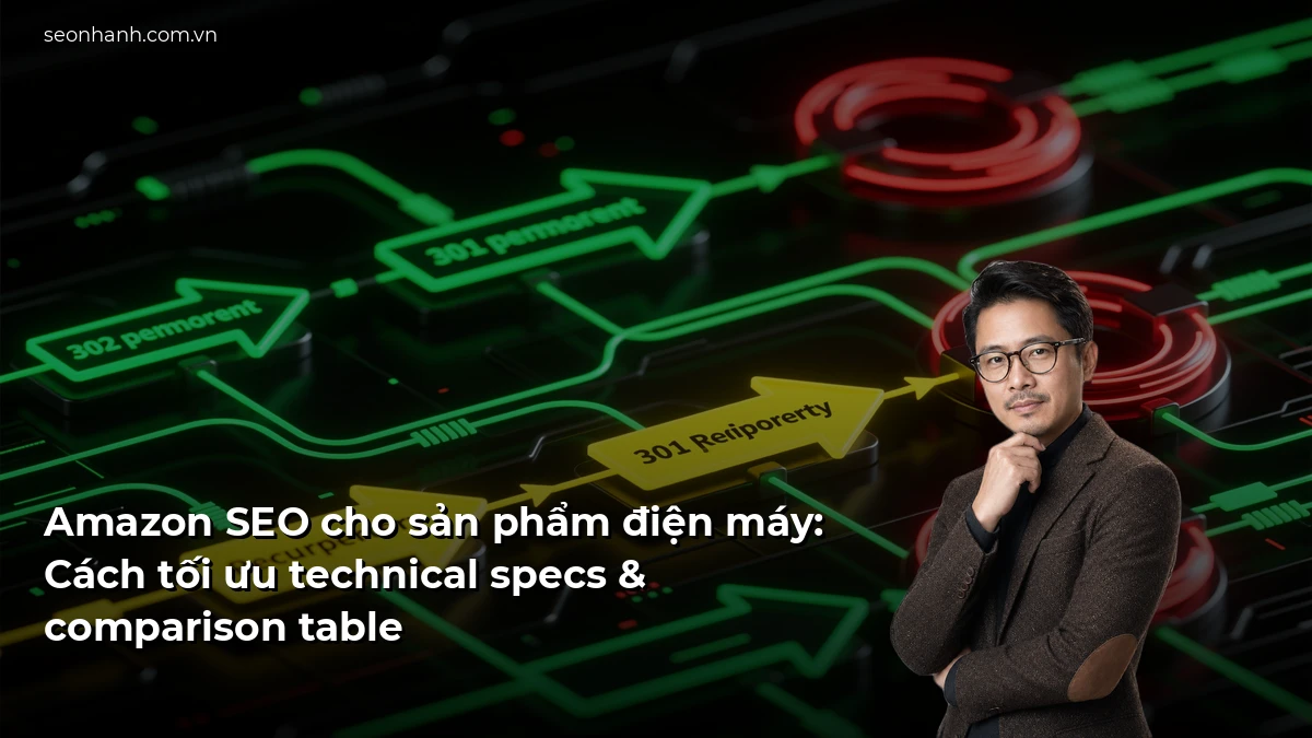 Amazon SEO cho sản phẩm điện máy: Cách tối ưu technical specs & comparison table