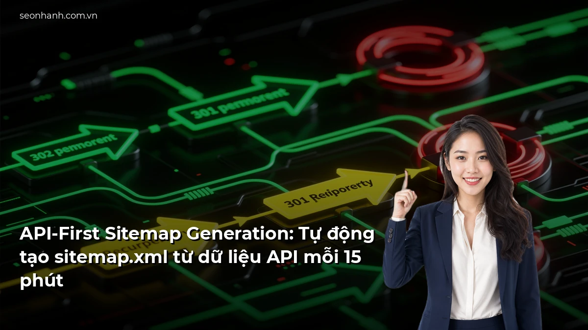 API-First Sitemap Generation: Tự động tạo sitemap.xml từ dữ liệu API mỗi 15 phút