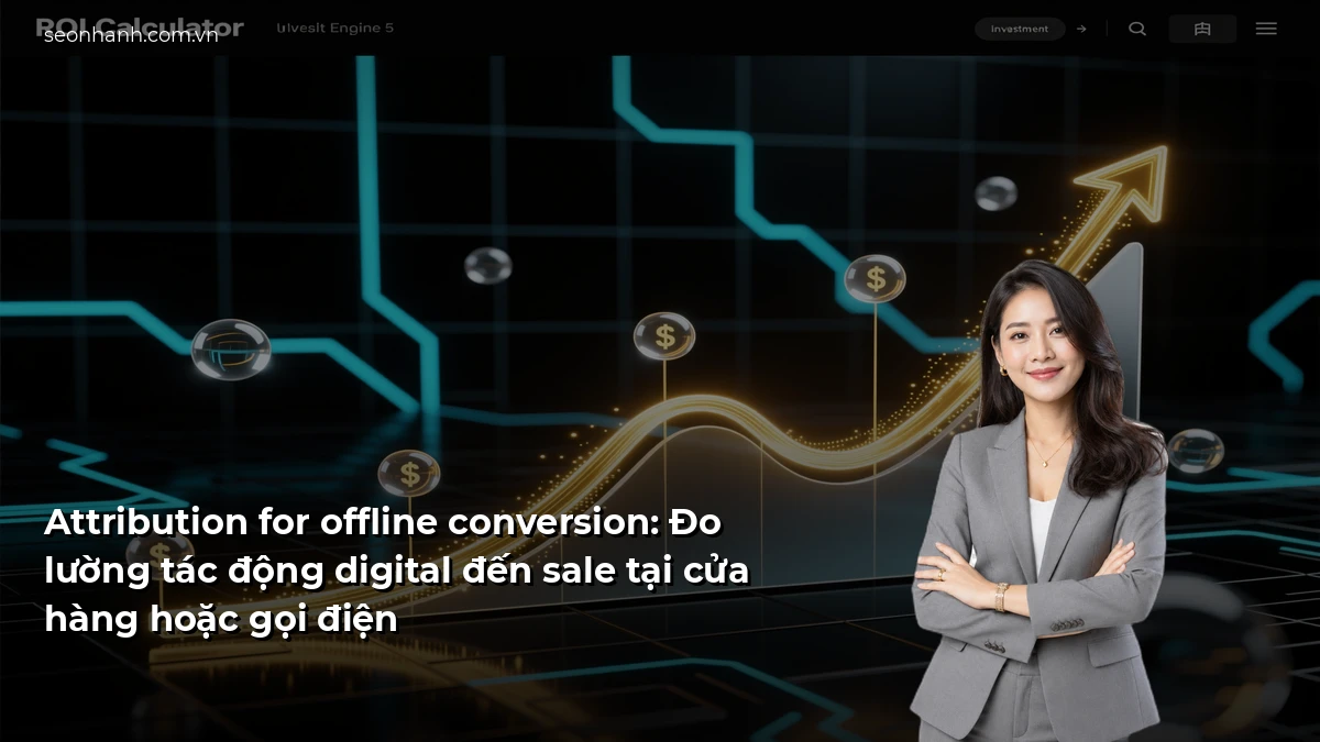 Attribution for offline conversion: Đo lường tác động digital đến sale tại cửa hàng hoặc gọi điện