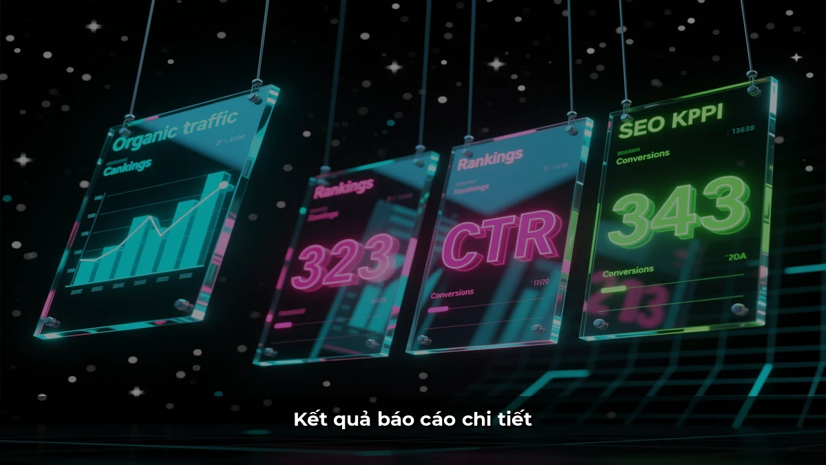 Kết quả báo cáo chi tiết