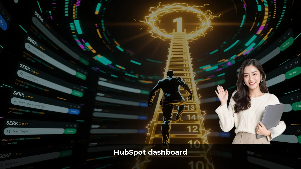HubSpot dashboard