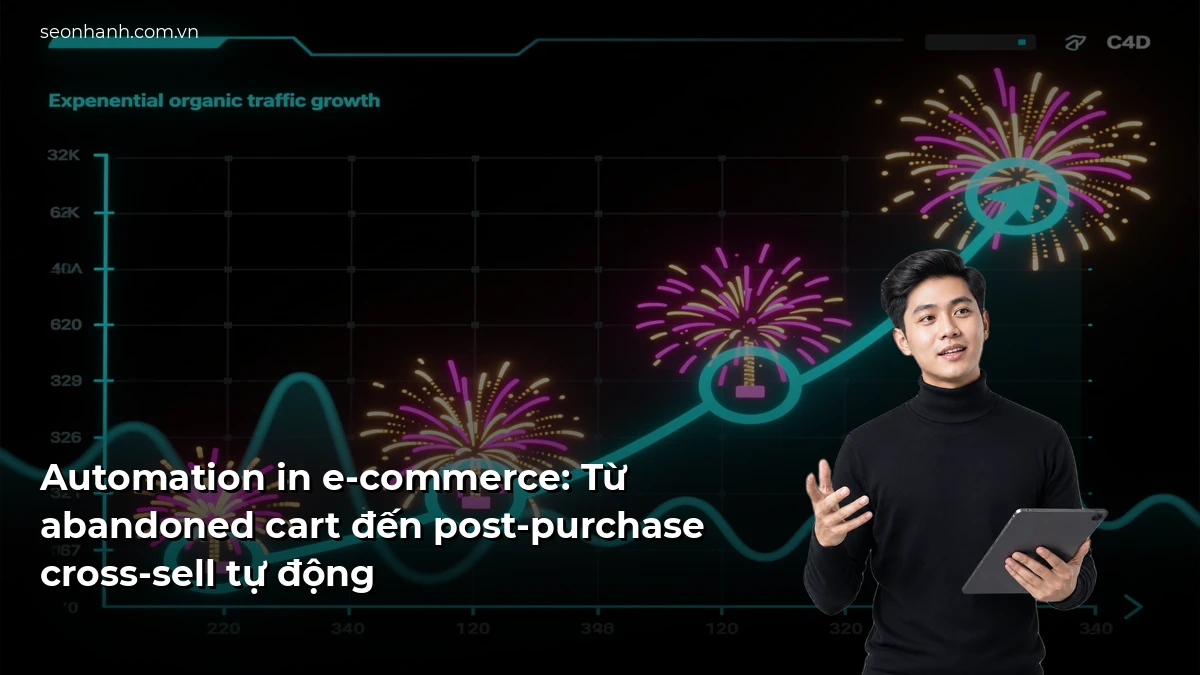 Automation in e-commerce: Từ abandoned cart đến post-purchase cross-sell tự động