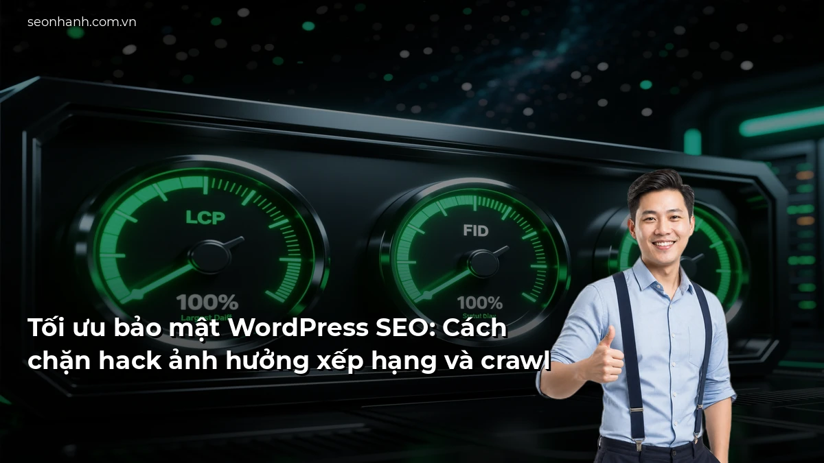 Tối ưu bảo mật WordPress SEO: Cách chặn hack ảnh hưởng xếp hạng và crawl