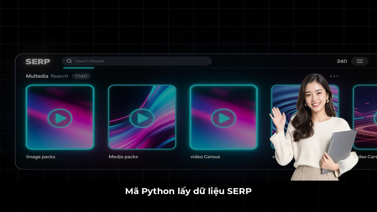 Mã Python lấy dữ liệu SERP