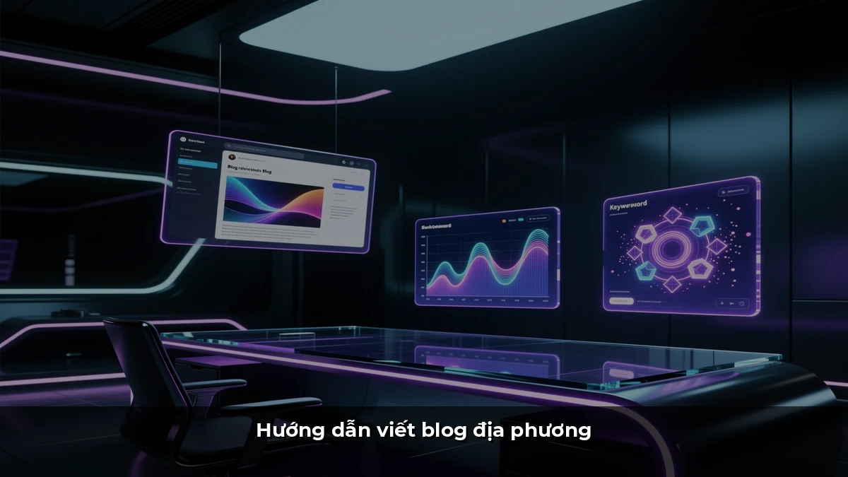 Hướng dẫn viết blog địa phương
