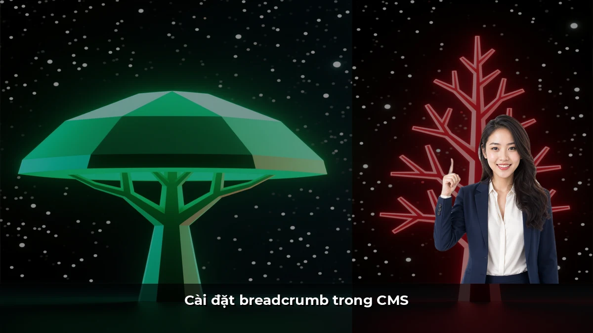 Cài đặt breadcrumb trong CMS