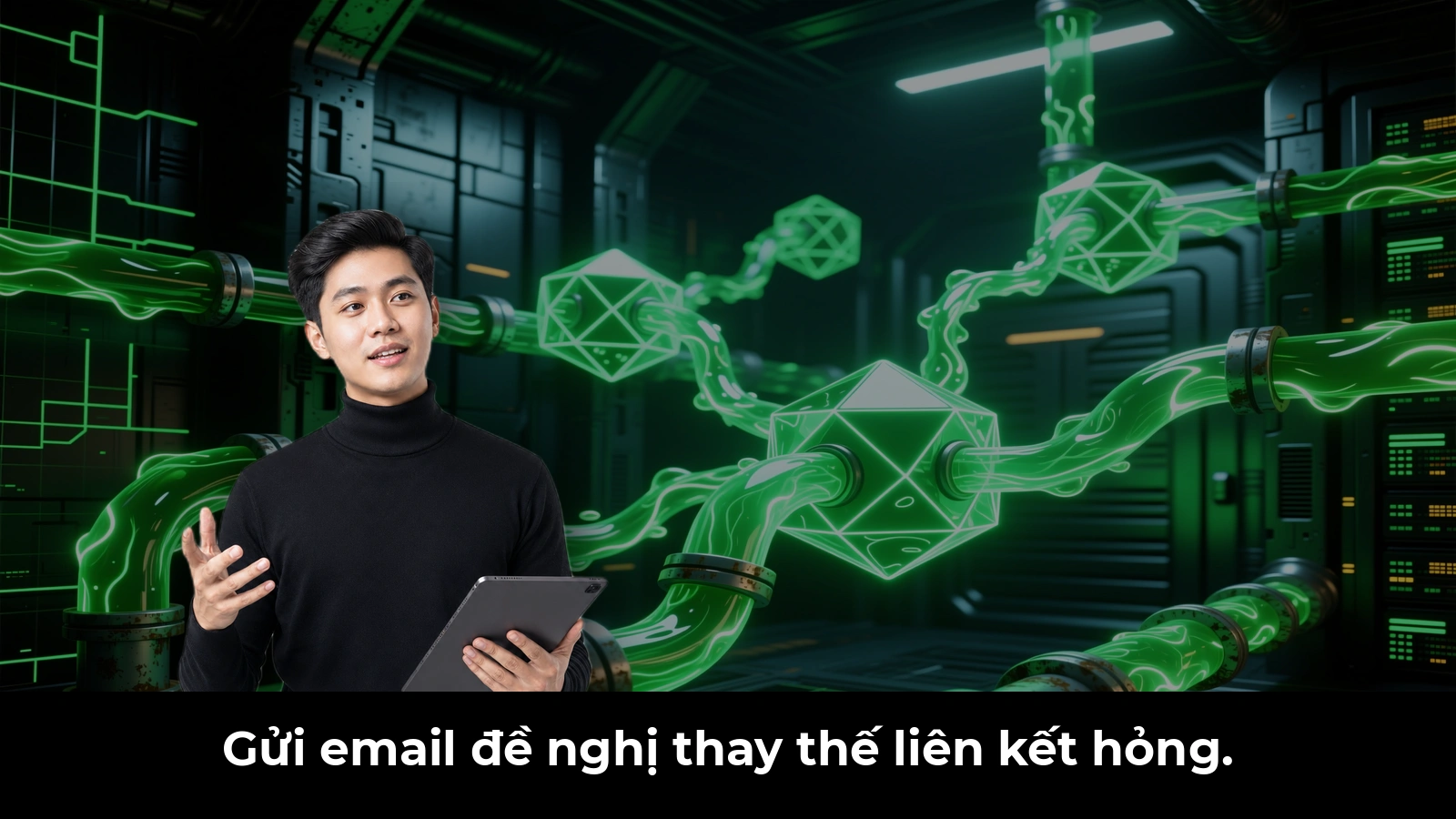 Gửi email đề nghị thay thế liên kết hỏng.