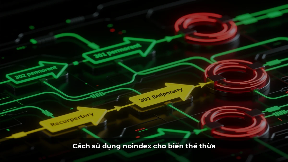 Cách sử dụng noindex cho biến thể thừa