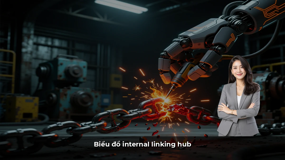 Biểu đồ internal linking hub