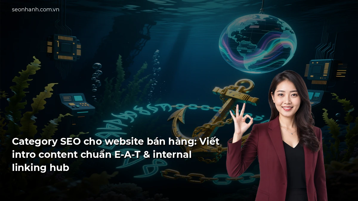 Category SEO cho website bán hàng: Viết intro content chuẩn E-A-T & internal linking hub