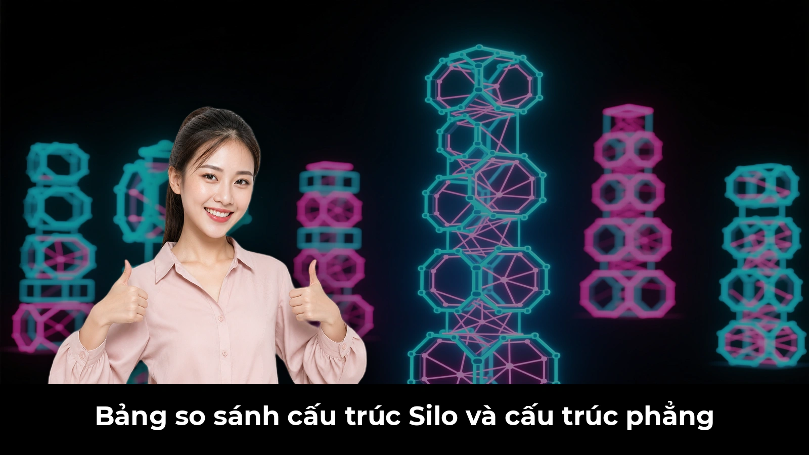 Bảng so sánh cấu trúc Silo và cấu trúc phẳng