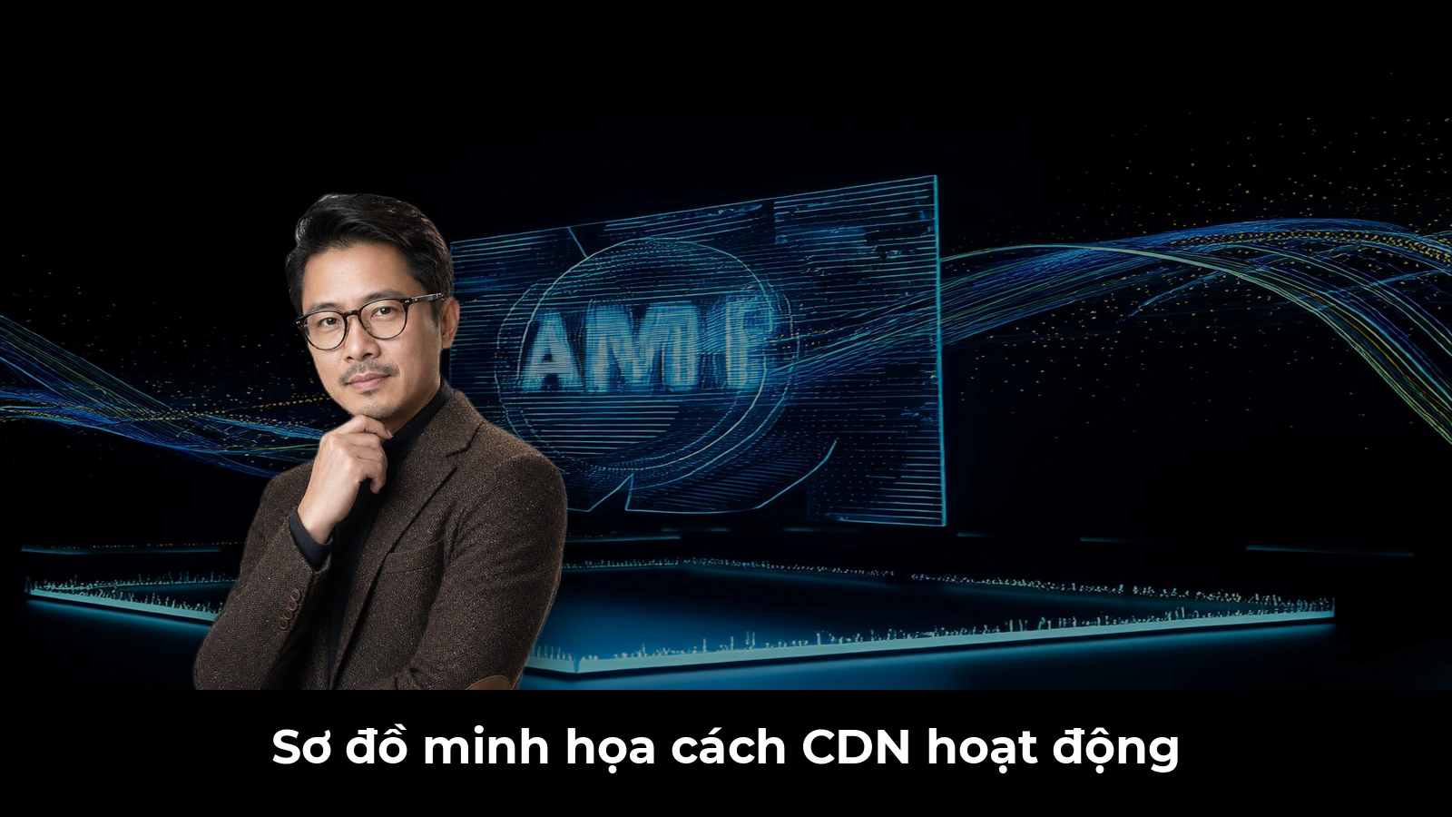 Sơ đồ minh họa cách CDN hoạt động