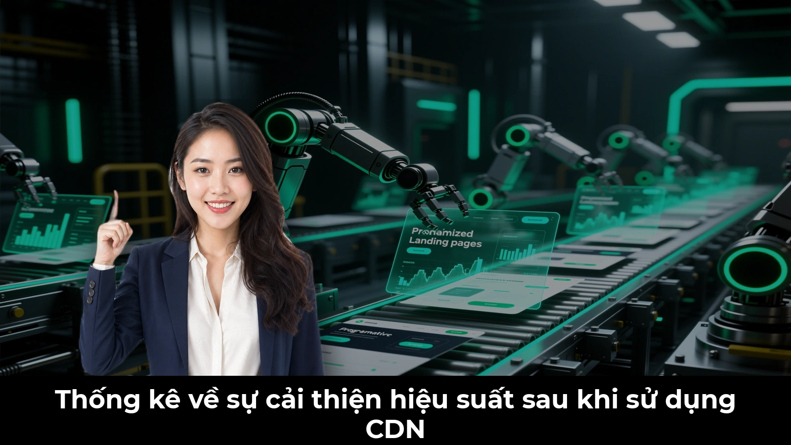 Thống kê về sự cải thiện hiệu suất sau khi sử dụng CDN