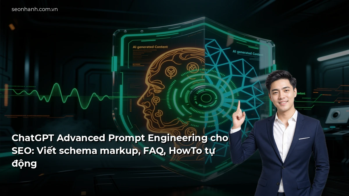 ChatGPT Advanced Prompt Engineering cho SEO: Viết schema markup, FAQ, HowTo tự động