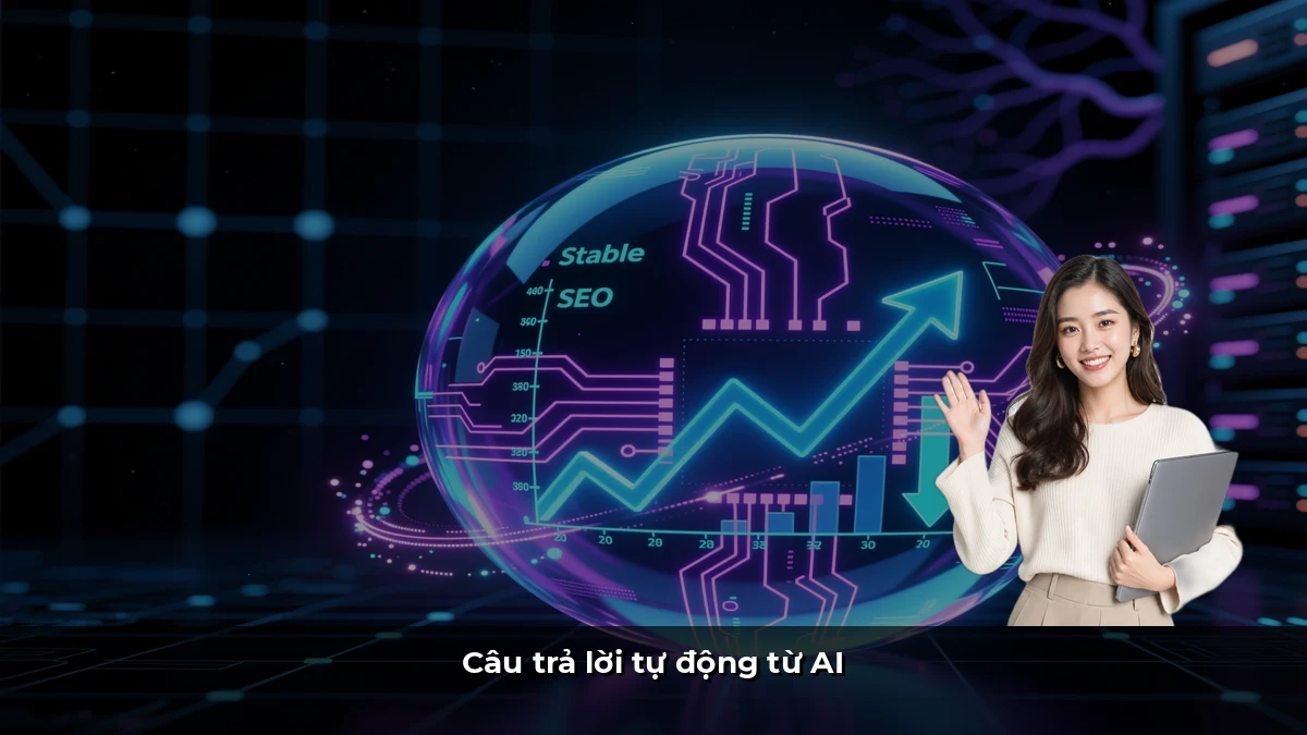Câu trả lời tự động từ AI