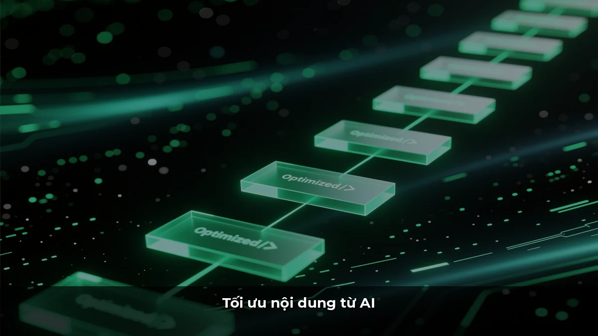 Tối ưu nội dung từ AI