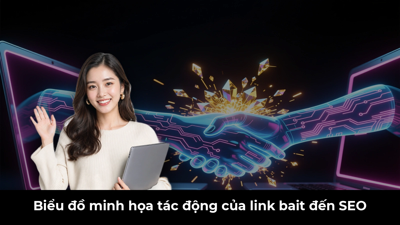 Biểu đồ minh họa tác động của link bait đến SEO