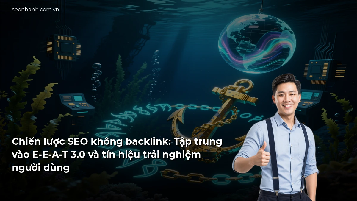 Chiến lược SEO không backlink: Tập trung vào E-E-A-T 3.0 và tín hiệu trải nghiệm người dùng