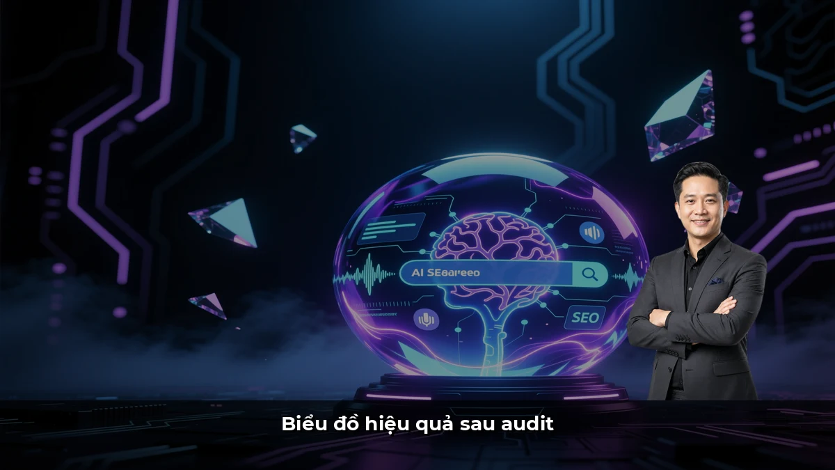Biểu đồ hiệu quả sau audit