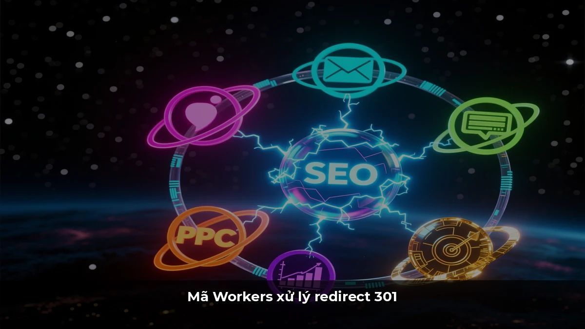 Mã Workers xử lý redirect 301