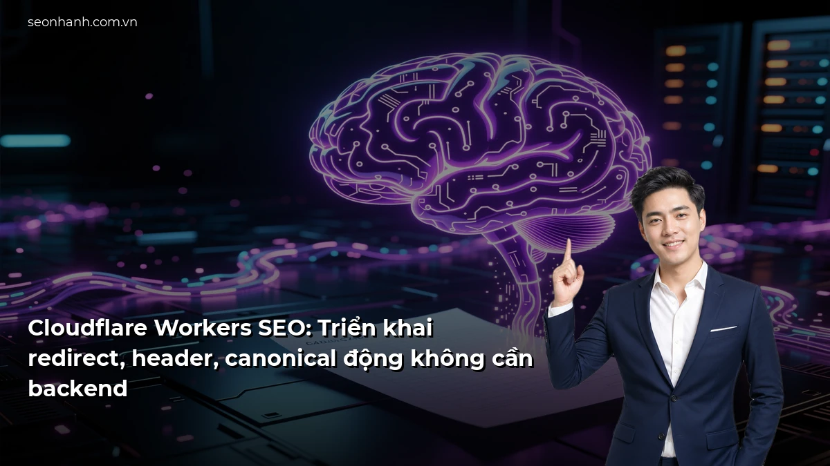 Cloudflare Workers SEO: Triển khai redirect, header, canonical động không cần backend