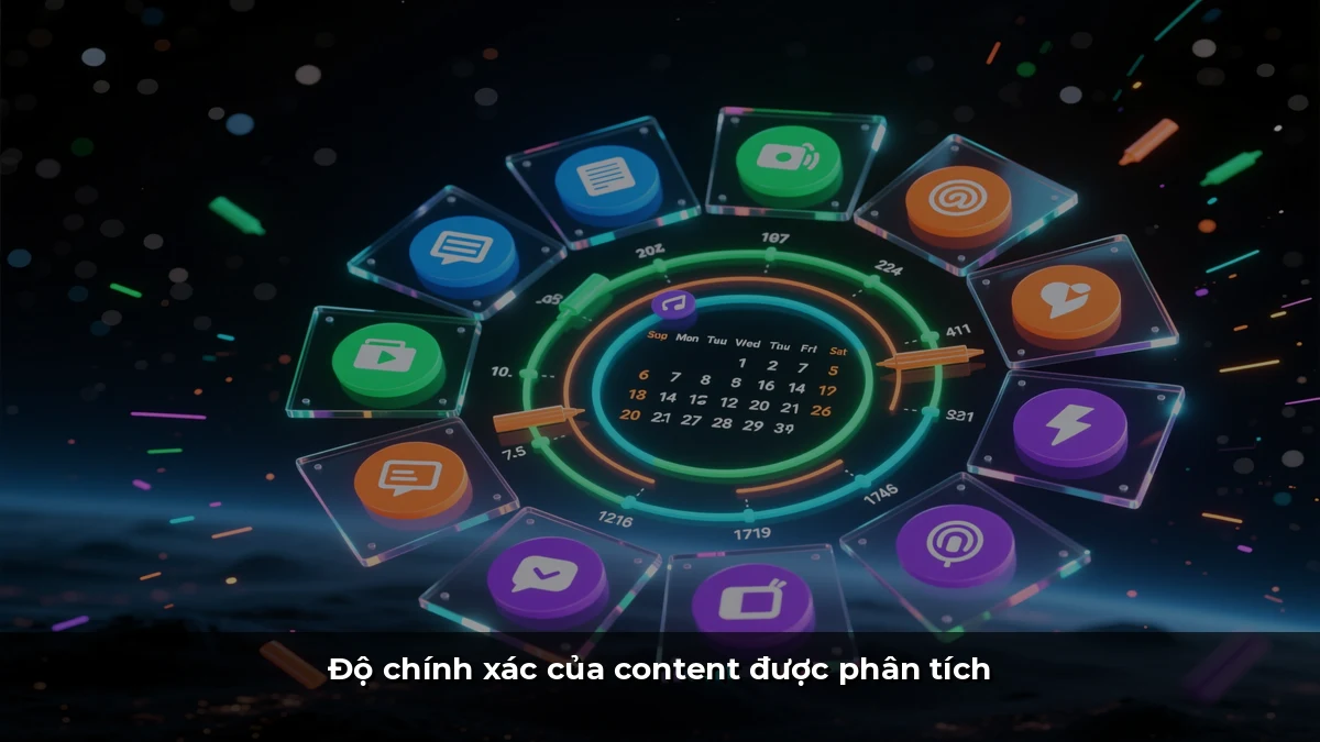 Độ chính xác của content được phân tích