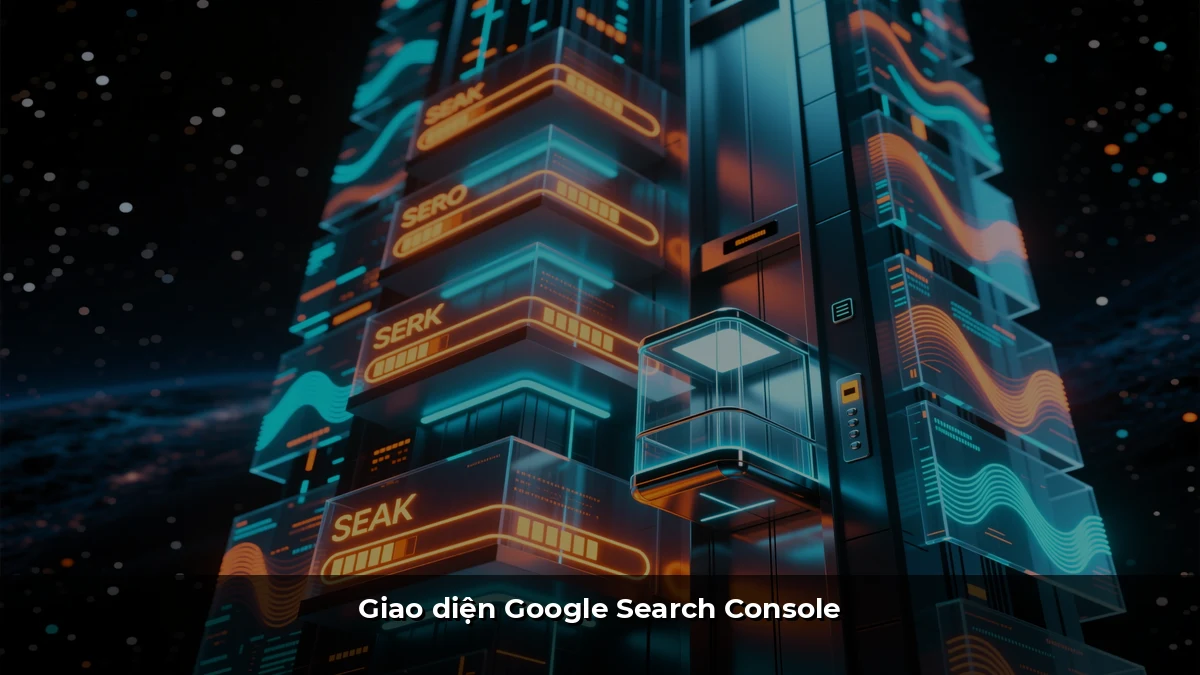 Giao diện Google Search Console