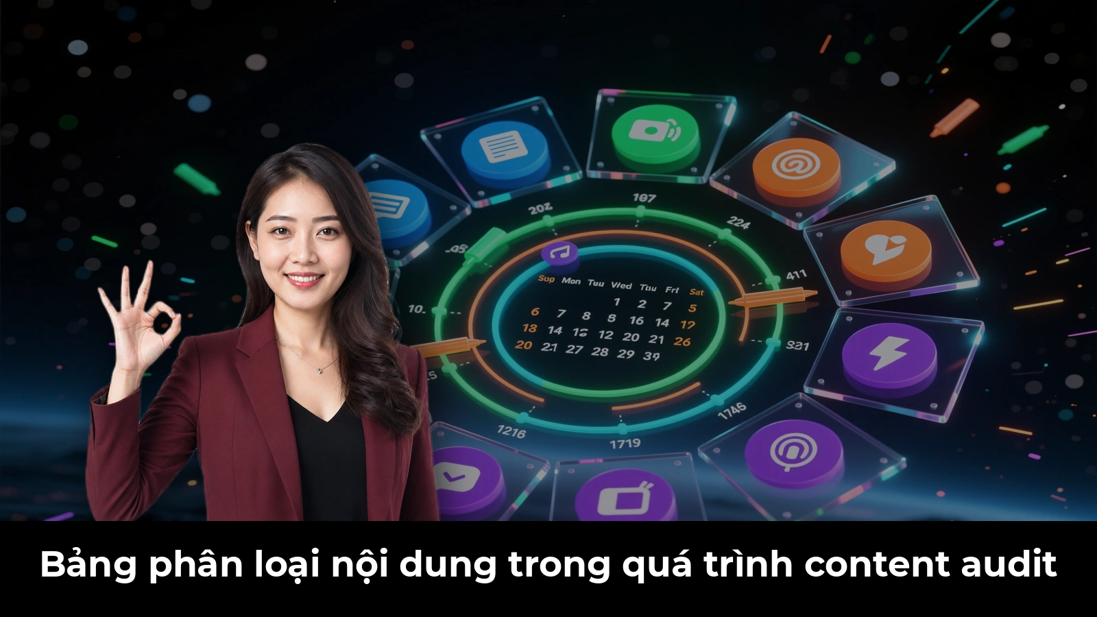 Bảng phân loại nội dung trong quá trình content audit