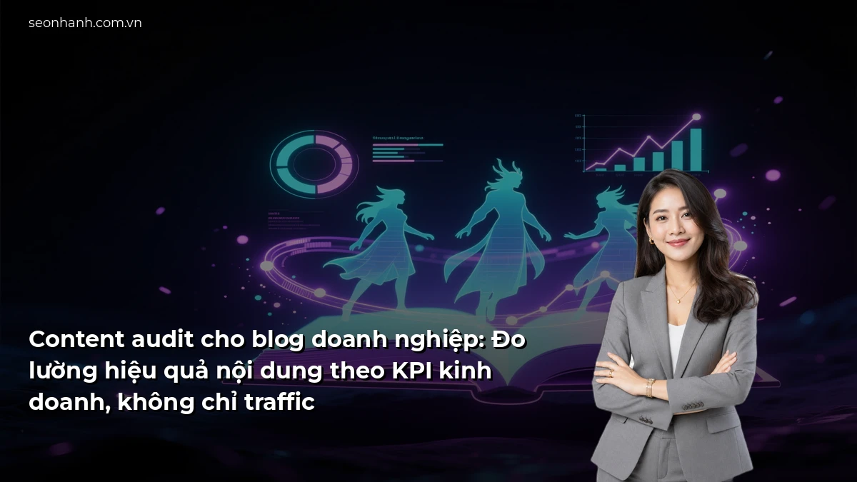 Content audit cho blog doanh nghiệp: Đo lường hiệu quả nội dung theo KPI kinh doanh, không chỉ traffic