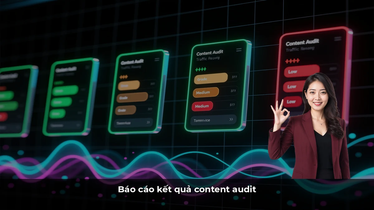 Báo cáo kết quả content audit