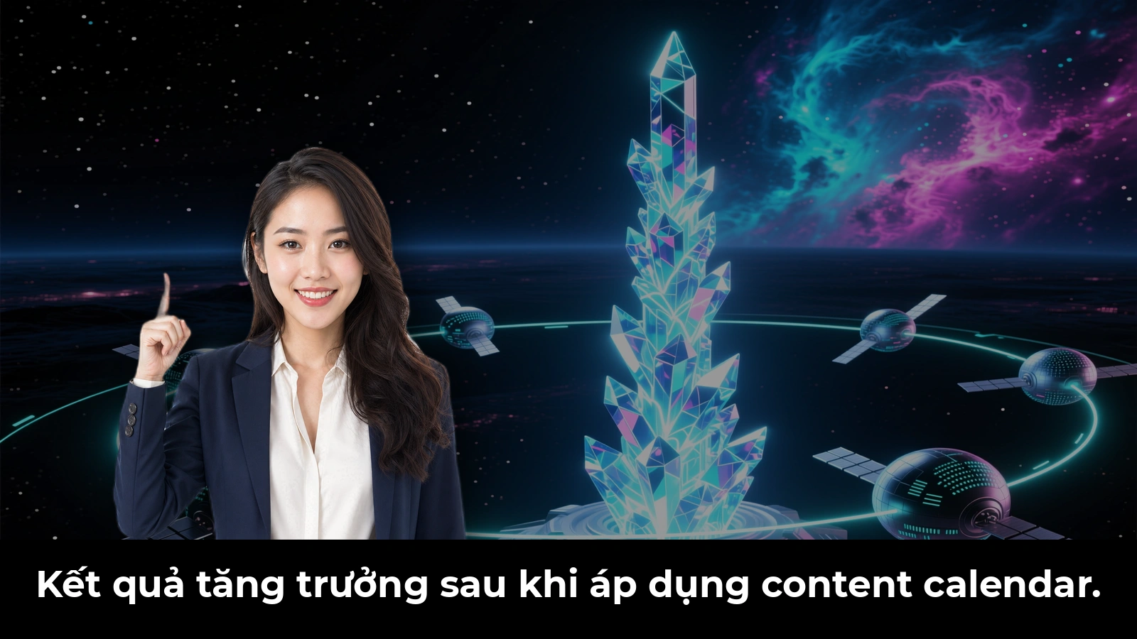 Kết quả tăng trưởng sau khi áp dụng content calendar.