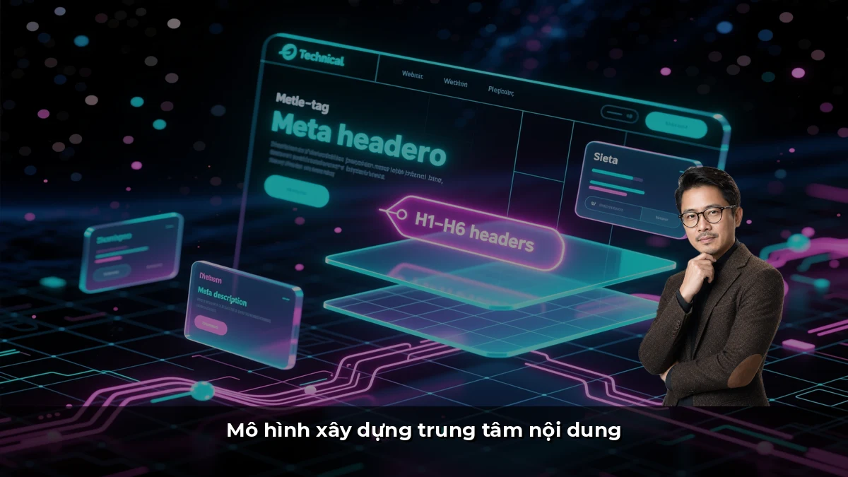 Mô hình xây dựng trung tâm nội dung