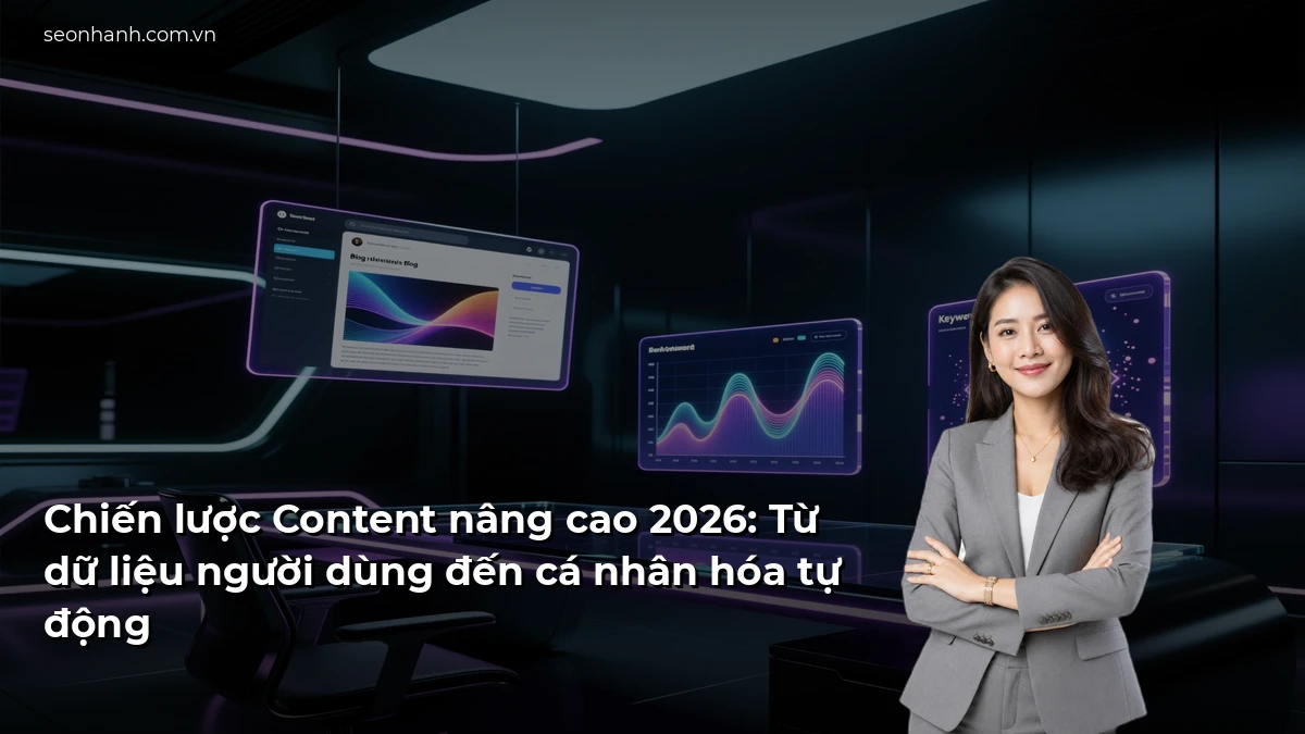 Chiến lược Content nâng cao 2026: Từ dữ liệu người dùng đến cá nhân hóa tự động