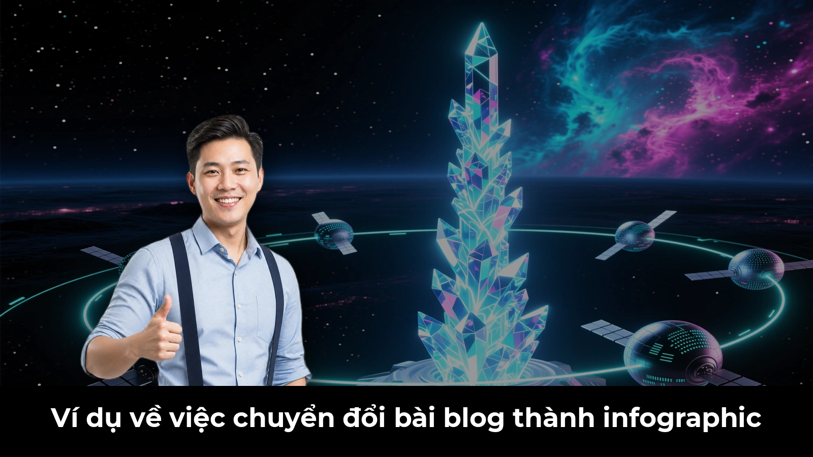 Ví dụ về việc chuyển đổi bài blog thành infographic