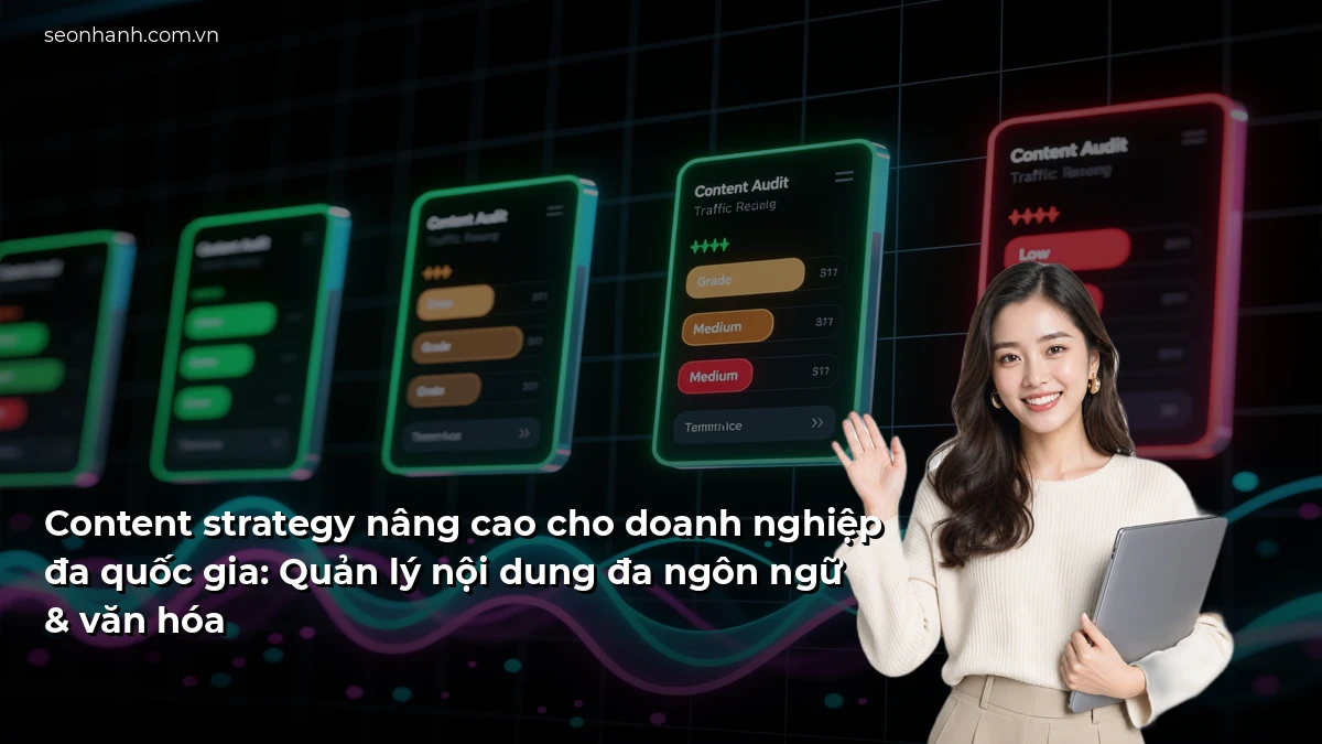 Content strategy nâng cao cho doanh nghiệp đa quốc gia: Quản lý nội dung đa ngôn ngữ & văn hóa