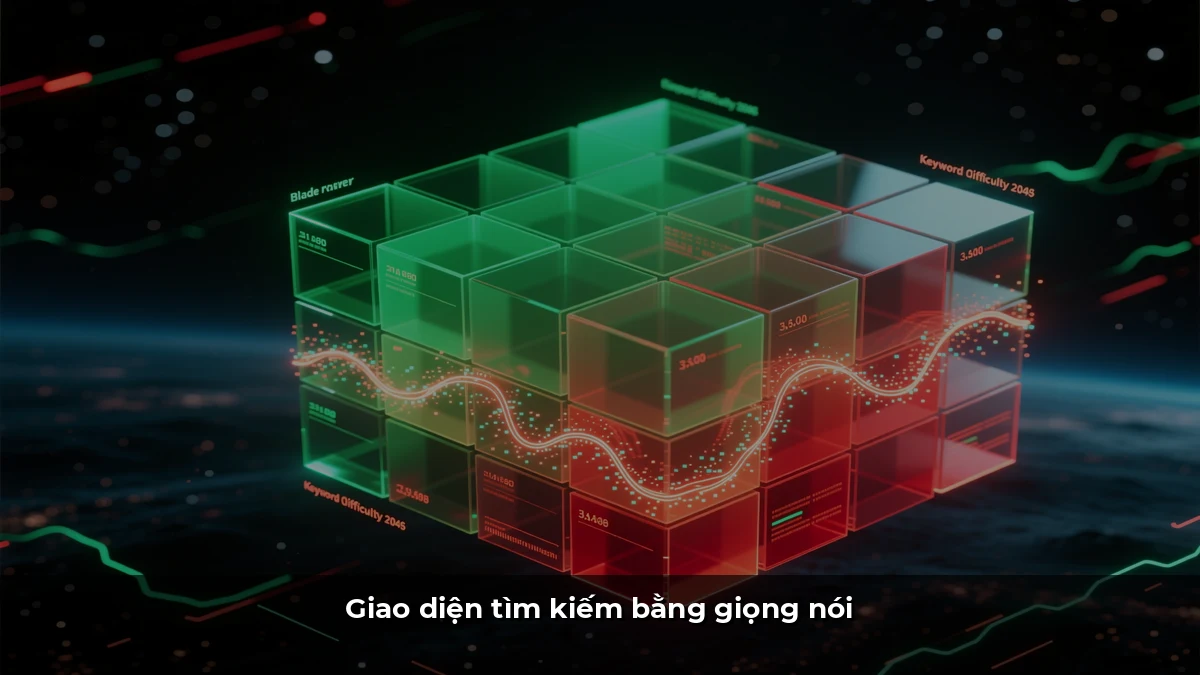 Giao diện tìm kiếm bằng giọng nói