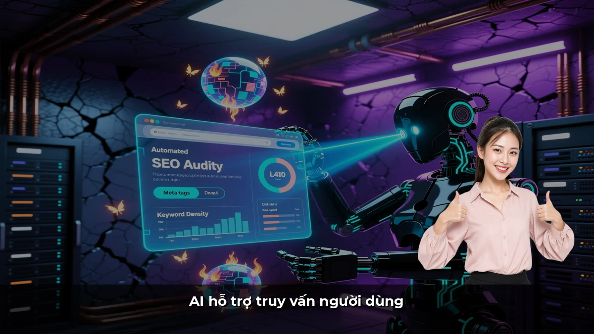 AI hỗ trợ truy vấn người dùng