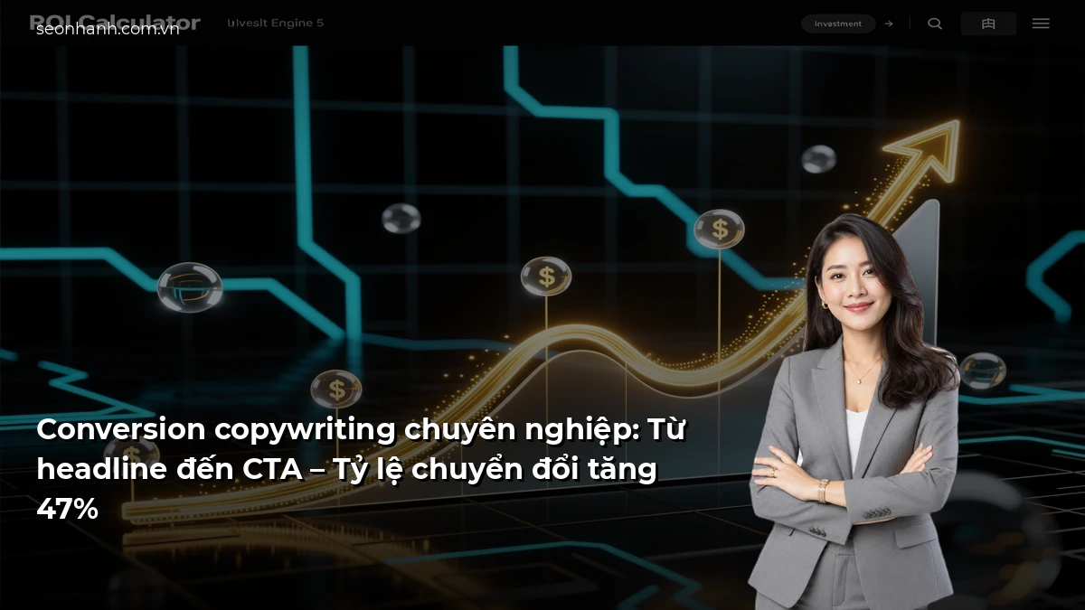 Conversion copywriting chuyên nghiệp: Từ headline đến CTA – Tỷ lệ chuyển đổi tăng 47%