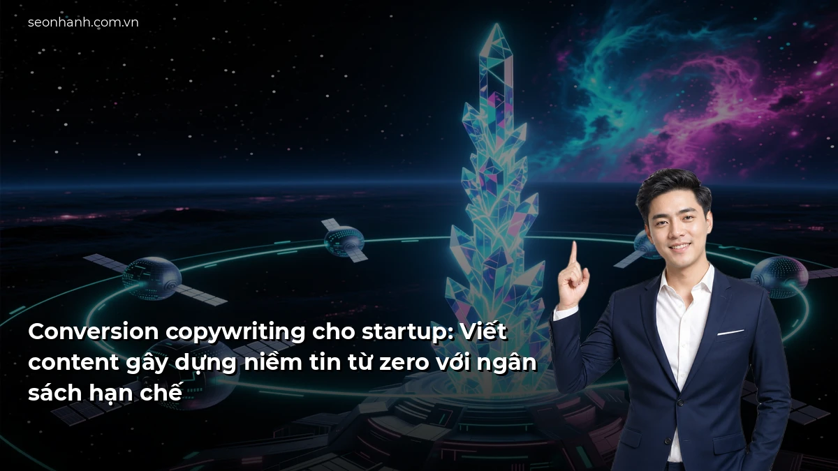 Conversion copywriting cho startup: Viết content gây dựng niềm tin từ zero với ngân sách hạn chế